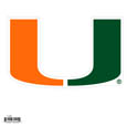 Miami Hurricanes 8 inch Logo Magnets